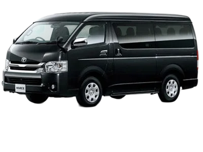トヨタ ハイエース(黒)